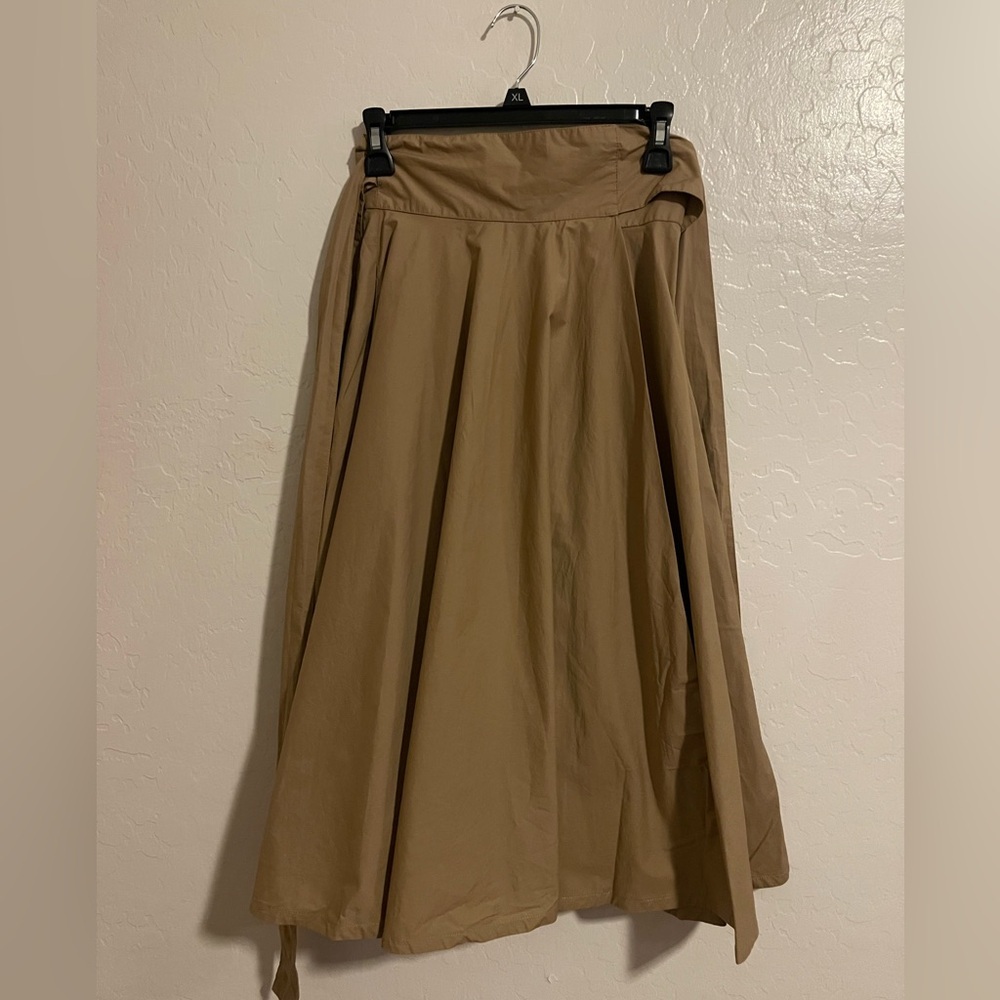 (nude) Wrap Skirt Beige NWT $325